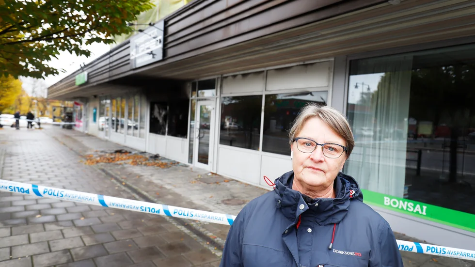 Gerd Sahlberg, förvaltare på K-fast som äger den branddrabbade lokalen, säger att fastighetsbolaget lägger ner stora resurser på att öka trivsel och trygghet i Torshälla.