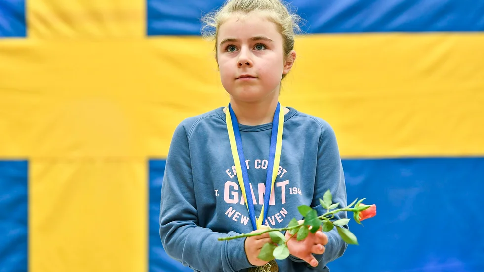Maja Remahl vann samtliga sex matcher i helgens junior-GP.