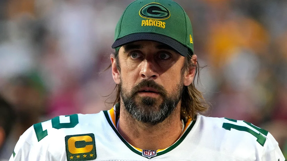 Green Bay Packers quarterback Aaron Rodgers. Arkivbild.