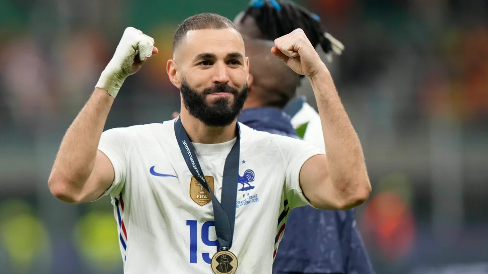 Karim Benzema kommer inte att stoppas från landslaget. Arkivbild.