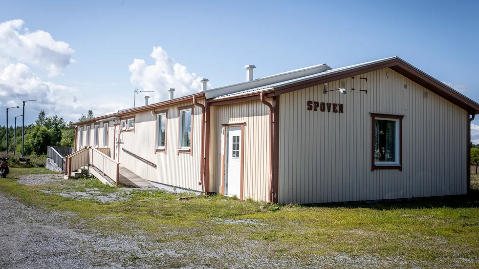 Allaktivitetshuset har tidigare varit kontorbyggnad på Alimak. 