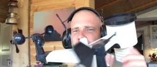 Johan erbjuder bättre koll på vädret i Tjust skärgård