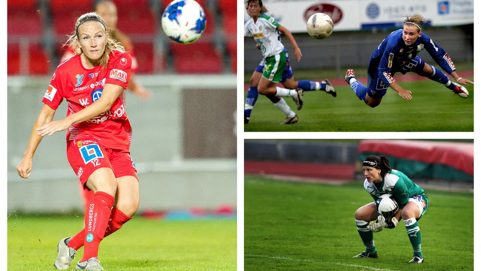 Petra Johansson (fd Larsson), Maria Aronsson och Sofia Lundgren finns alla med på topp 30-listan över LFC:s bästa spelare genom tiderna. 