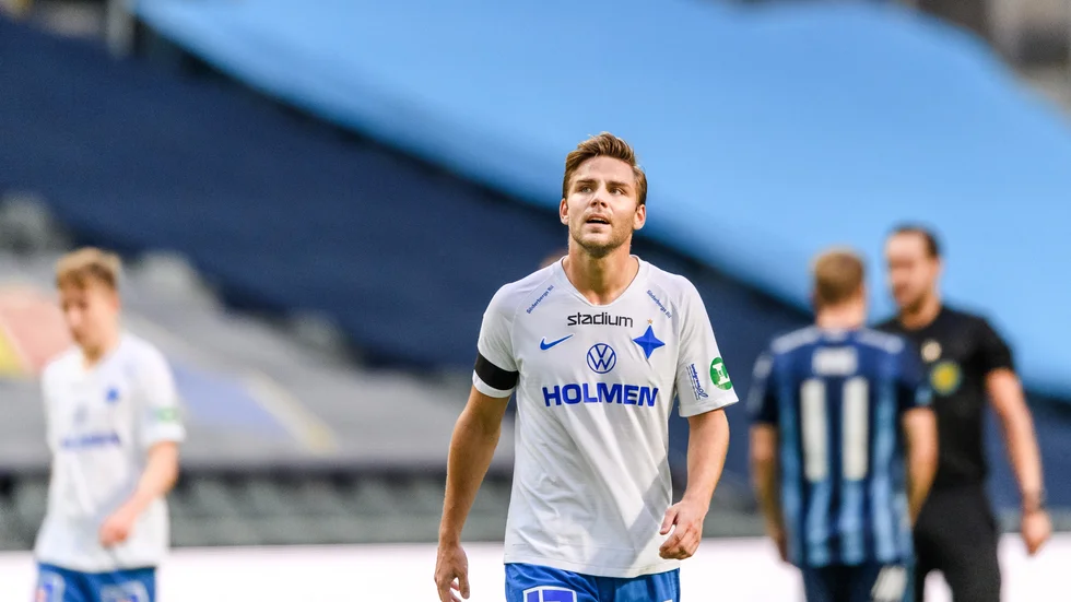 Christoffer Nyman hoppade in i 18 respektive 25 minuter i de två första omgångarna.