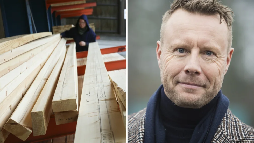Sjötorpshus vd Pär Knutsson har just nu turbulenta prisjusteringar att förhålla sig till. Företaget har cirka 100 anställda.