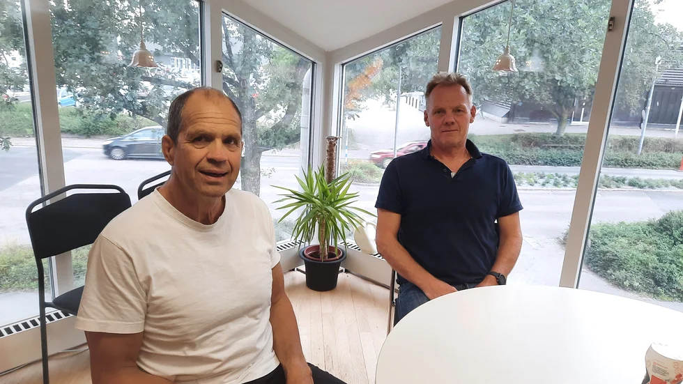 Hälsohusets vd Håkan och vårdcentralens delägare Svante Bodin tror att flytten till nya lokaler kommer att innebära ett lyft för verksamheten.