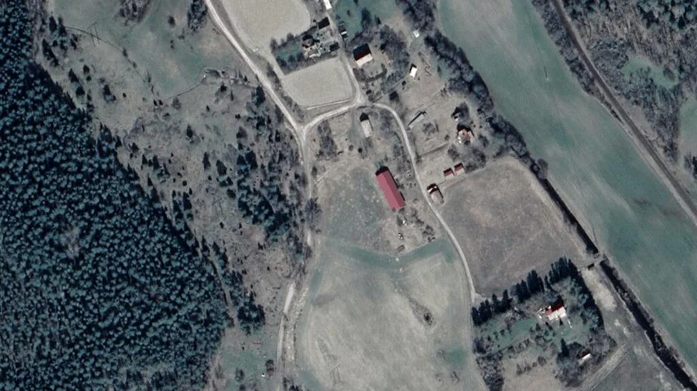 Området kring Rödja Gård  