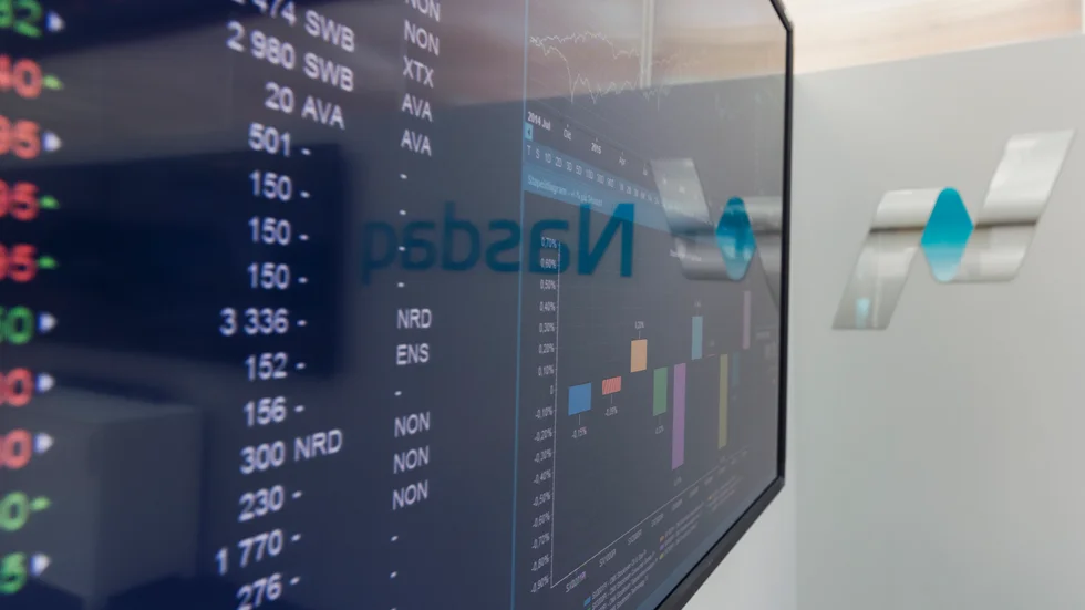 Stockholmsbörsens breda index steg 1,0 procent på måndagen. Arkivbild.