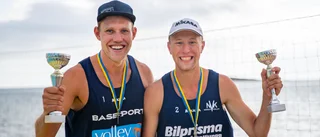 Andersson tog nytt SM-silver i beachvolley