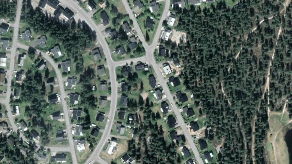 Området kring Gamla Landsvägen 107