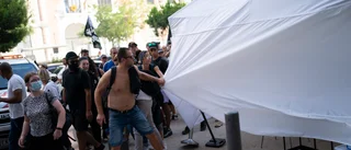 Covidprotesterna växer i Frankrike