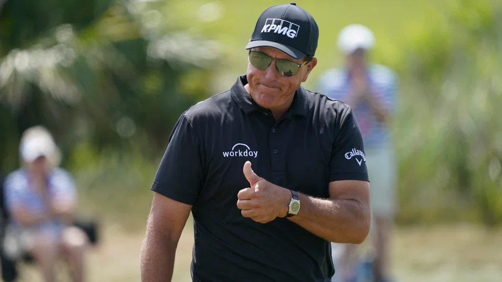 Phil Mickelson fortsätter imponera.