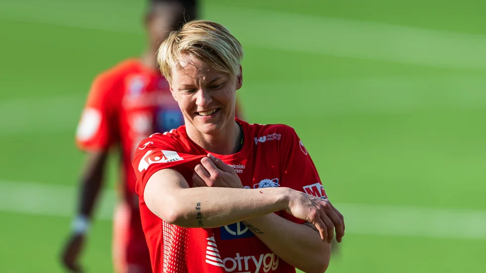 Nilla Fischer och hennes LFC blev mållöst för andra matchen i rad och tappade tunga poäng mot Växjö.