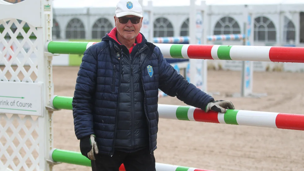 Claes Pettersson, sportchef för tävlingarna i Åby.