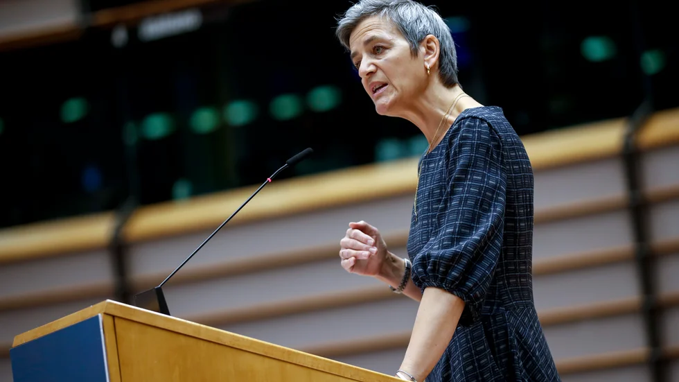 EU:s konkurrenskommissionär Margrethe Vestager drar igång en formell granskning av hur Facebook hanterar annonsuppgifter. Arkivfoto.