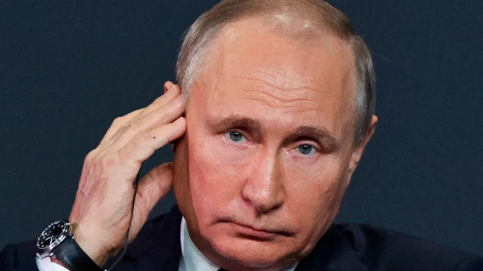 Rysslands president Vladimir Putin, fotograferad i förra veckan.