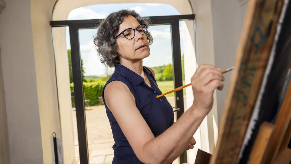 Uppsalabon Kerstin Lokrantz är nybliven pensionär och räknar med att kunna lägga ännu mer tid på sin hobby framöver.
