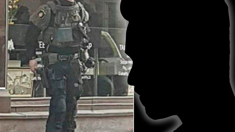 Uppsalabon pekas ut som en central figur i en internationell härva. Bilden är från 2018 när polisen slog till mot honom i centrala Uppsala. 