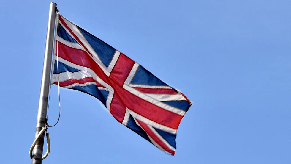 Storbritanniens flagga.