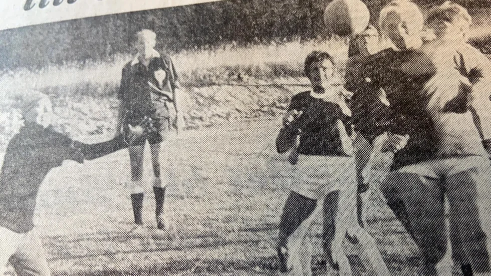 Kuriren för 50 år sedan: Det var mest spel mot ett mål när Värmbols damer besegerade Råby i DM-kvartsfinalen.
