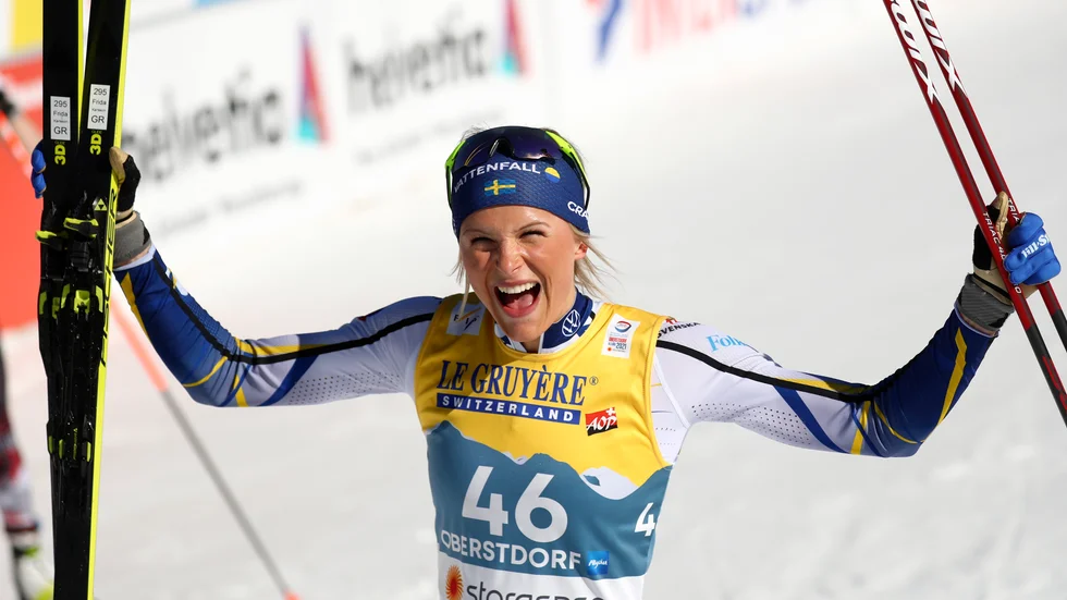 Frida Karlsson har fått ordning på sina skadebekymmer. Arkivbild.