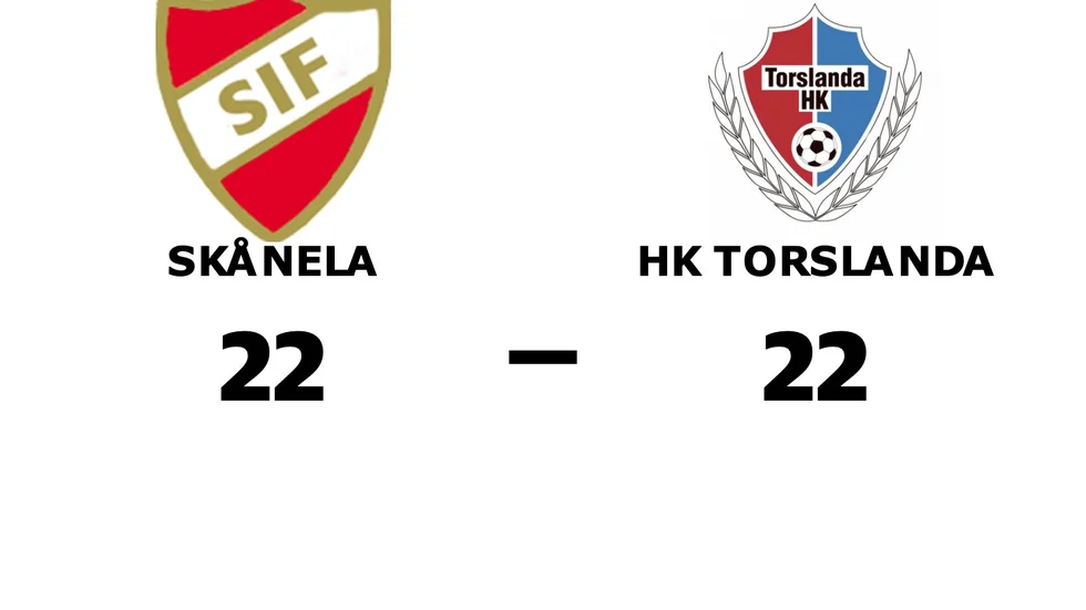 Skånela IF spelade lika mot HK Torslanda Elit