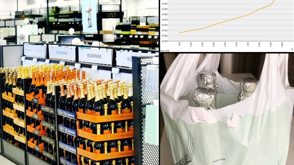 "I vanliga fall ger statistiken om alkoholförsäljningen inte hela bilden av den faktiska förbrukningen av alkohol i Sverige eftersom en betydande andel köps utanför Systembolaget, via gränshandel och illegal handel. Men under pandemin antas de köpen ha minskat radikalt", säger Daniel Wester, statistiker på SCB.