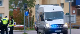 Fotgängare påkörd av mopedbil vid Stenkulla