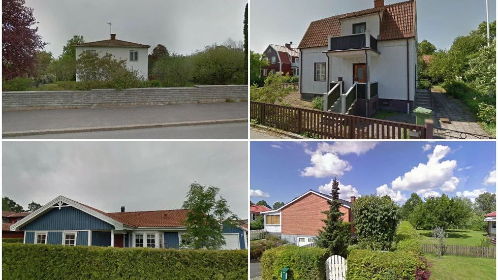 Hjulsbrovägen 49, Karlsrogatan 14, Stormvägen 23 och Husbyvägen 21