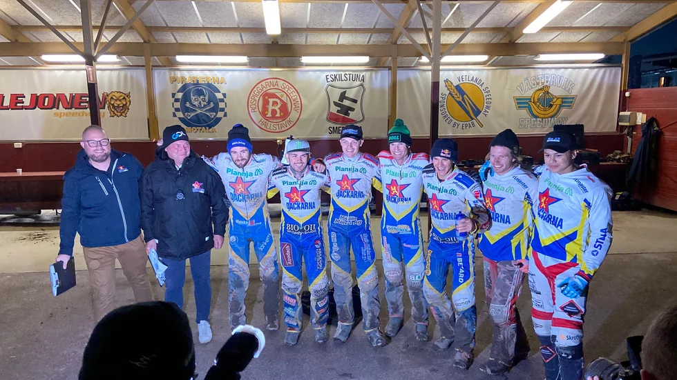 Det blev seger för Dackarna i SM-finalen 2021.