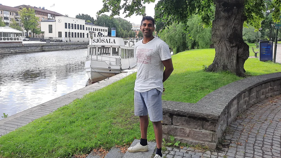 Musse Westerlund ska springa från Åland till Kebnekaise, en tur på 150 mil, för att samla in pengar till Min stora dag. 
