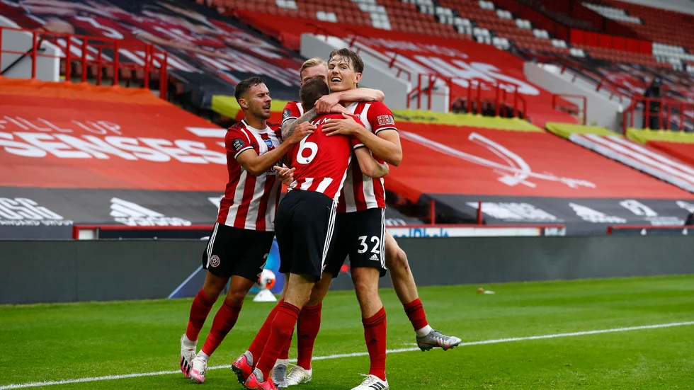 Sheffield United besegrade Tottenham med 3–1.