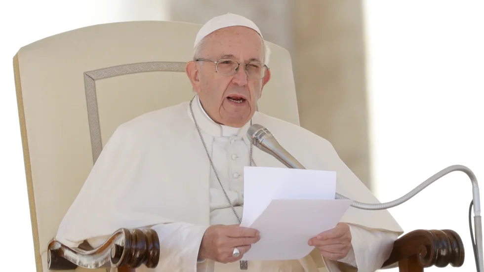 Påve Franciskus. Arkivbild.