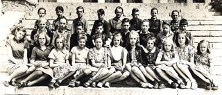 Nostalgiska bilder från Ekmanska skolan