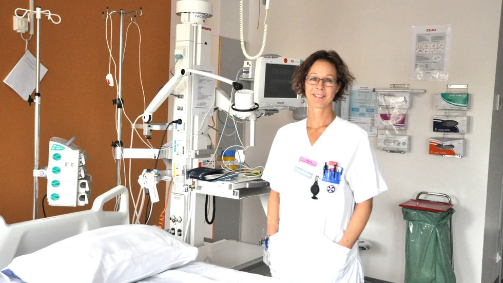 Maria Berg är donationsansvarig sjuksköterska på Nyköpings lasarett.