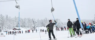 Efterlängtad slalompremiär i Vitbergsbacken