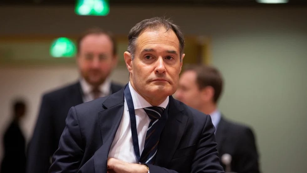 Fabrice Leggeri är chef för EU:s gränsbyrå Frontex, som nu utreds av antikorruptionsenheten Olaf. Arkivbild.