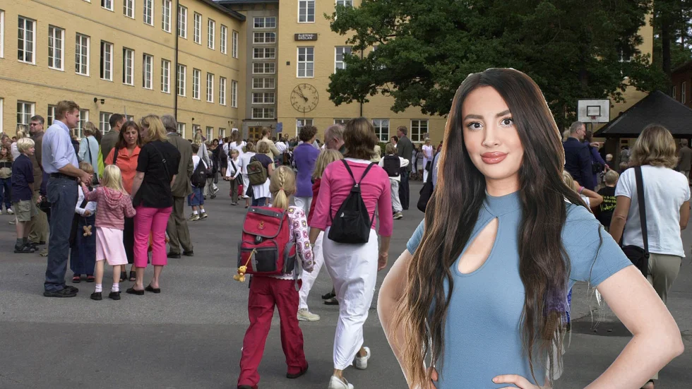 Krönikören skriver om skolstarten.