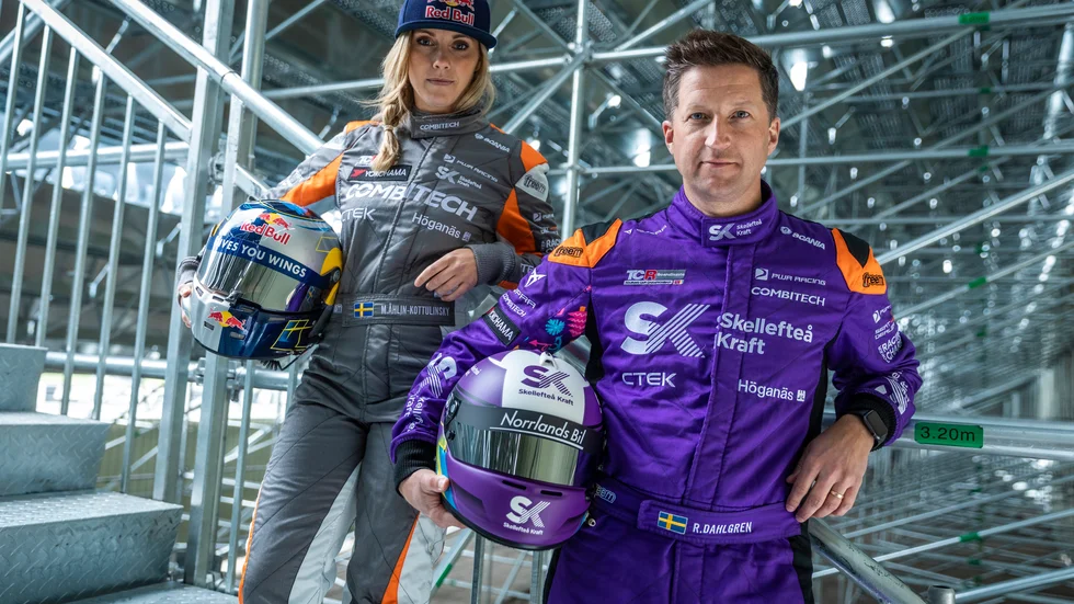 Robert Dahlgren fortsätter att tävla tillsammans med Mikaela Åhlin–Kottulinsky i PWR-teamet. 
