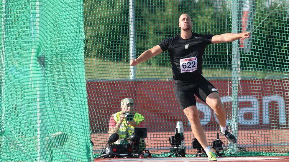 Jakob Gardenkrans var besviken efter friidrotts-SM i Uppsala.