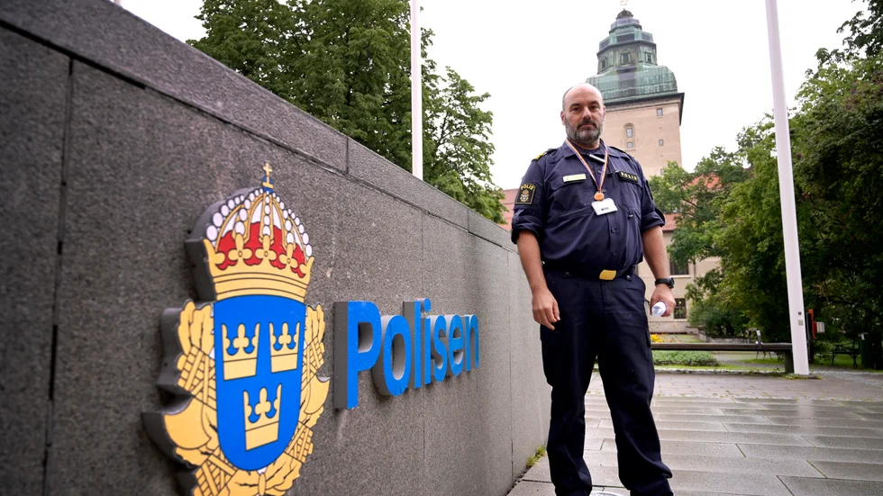 Patrik Engström är chef på Gränspolisen och en av de som medverkar i P1-programmet "de outvisningsbara."