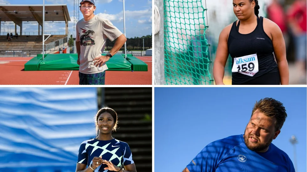 Armand Duplantis, Vanessa Kamga, Khaddi Sagnia och Daniel Ståhl är några av namnen som tävlar under SM i Uppsala.