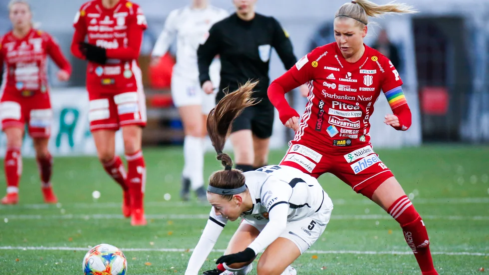 Piteå IF:s lagkapten Ellen Löfqvist ställs mot Eskilstuna på bortaplan på söndag.
