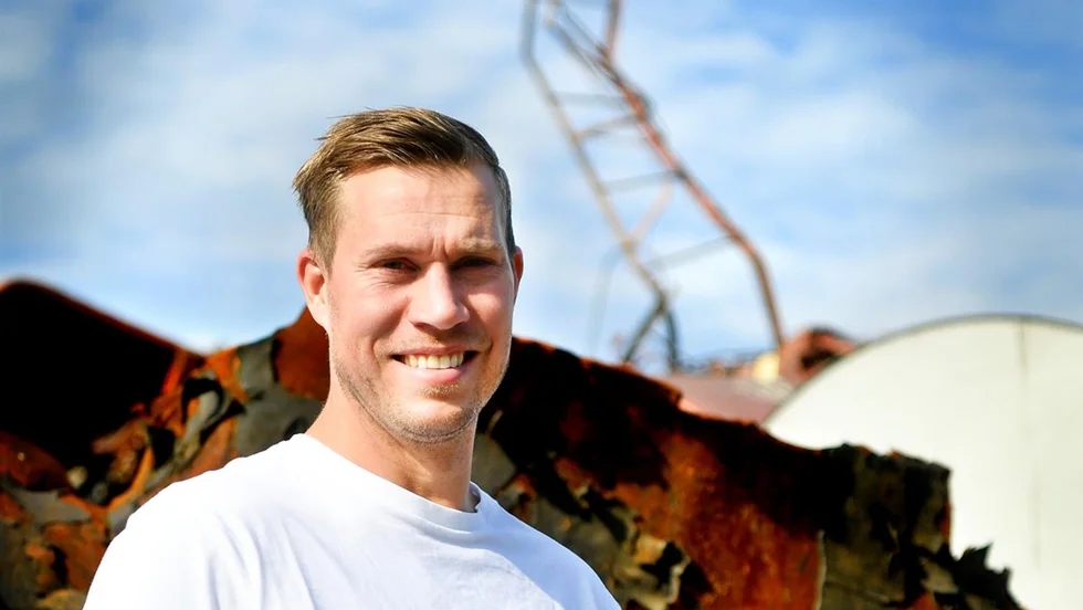 Andreas Falk kom till Skellefteå som en ung och valpig spelare. Nu är han tillbaka – återvunnen och fortfarande ung sett till sin nya roll.