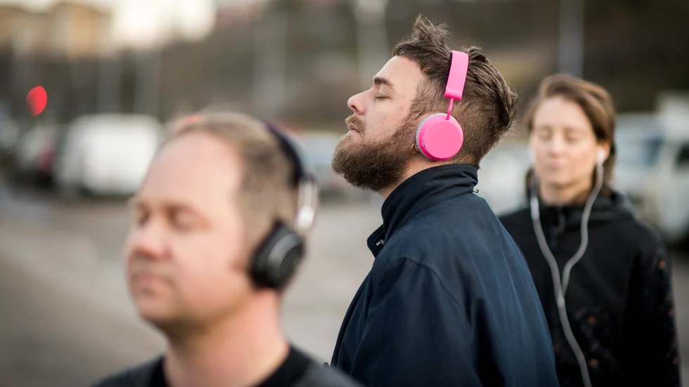 Under lördagen var det premiär för hörlursvandring om framtiden i Piteå. Joakim Rindå har gjort komposition och ljuddesign, Hampus Norén står för rösten och Lisa Färnström för konstnärligt koncept och manus.