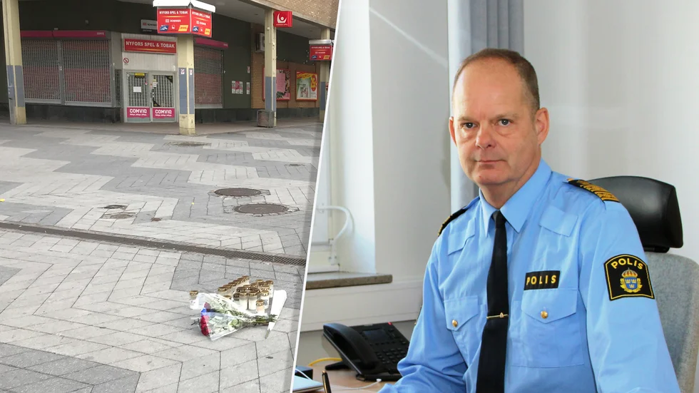 En pojke sköts ihjäl i Nyfors på torsdagskvällen. Mikael Backman är polisområdeschef i Sörmland.