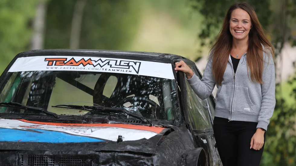 Melina Toven och hennes Nissan Micra har tagit en seger och två andraplatser tillsammans på tre starter i år.