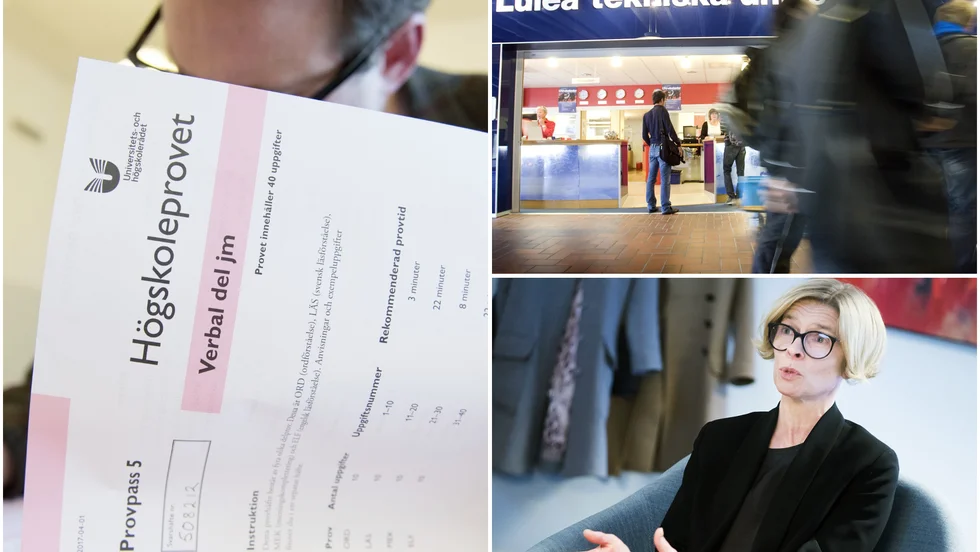 Luleå tekniska universitet kommer att ha plats för 500 personer som skriver högskoleprovet. 