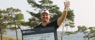 Han vann Visby Open efter särspel