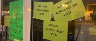 Därför stänger butiken i Motala centrum